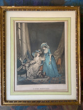 Gravure cadre doré d'occasion  Songeons