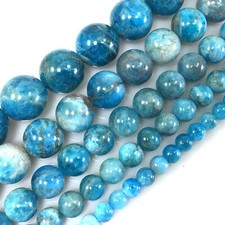 Blue apatite round for sale  Allen