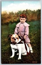Postcard child english for sale  Saco