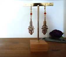 Boucles oreilles vintage d'occasion  Boulogne-Billancourt