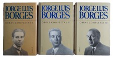 Borges, Jorge Luis - Obras Completas - 3 volúmenes - Emecé Editores - (2004) comprar usado Borges, Jorge Luis - Obras Completas - 3 volúmenes - Emecé Editores - (2004) comprar usado  Enviando para Brazil