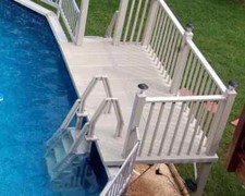 Taupe resin aboveground for sale  Tonawanda