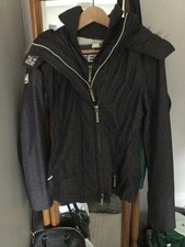 Grey superdry sherpa for sale  LEICESTER
