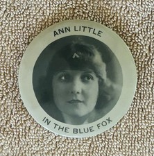 Usado, BOM ESPELHO FOTOGRÁFICO 1921 ANN LITTLE IN THE BLUE FOX - FAMOSA ATRIZ DE CINEMA MUDO comprar usado  Enviando para Brazil