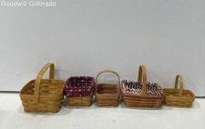 Longaberger baskets 5pc for sale  Colorado Springs