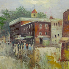 Vint impressionist street for sale  Greenfield
