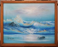 Tableau signé barett d'occasion  Toulon-