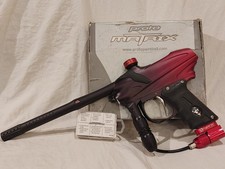Marcador de arma de paintball Proto Matrix 2005 PM5 vermelho preto desbotado corante comprar usado  Enviando para Brazil