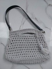 Rope crocheted bag for sale  MANCHESTER