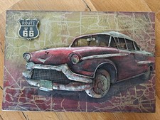Vintage wandbild route gebraucht kaufen  Aichstetten