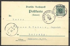 1898 ganzsachen postkarte gebraucht kaufen  Leipzig