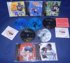 Usado, Sega Dreamcast; NFL 2K y NFL 2K1, Dave Mirra Freestyle BMX, béisbol 2K1 y 2K2 segunda mano  Embacar hacia Argentina