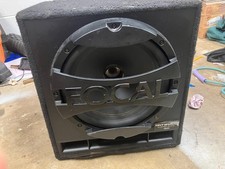 Subwoofer Focal 10 polegadas com amplificador kit de instalação completo comprar usado  Enviando para Brazil