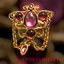 Broche vintage guillemets d'occasion  Bègles
