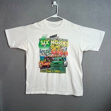 Camiseta Masculina Grande Vintage 1997 Six Hours Of The Glen Racing BMW Ferari comprar usado  Enviando para Brazil
