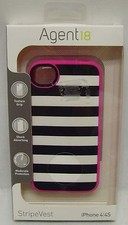 Capa design capa macia rígida Agent 18 StripeVest Series para Apple iPhone 4 4S comprar usado Capa design capa macia rígida Agent 18 StripeVest Series para Apple iPhone 4 4S comprar usado  Enviando para Brazil