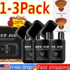 Usado, Pacote com 1-3 inalador nasal BEE AIR furos duplos, inalador masculino para cuidados com a próstata comprar usado  Enviando para Brazil