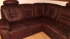 Mikrofaser wohnlandschaft form gebraucht kaufen  Menden (Sauerland)