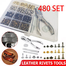 480set leather rivet for sale  OLDHAM