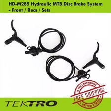 Sistema de freio a disco hidráulico MTB Tektro HD-M285 - dianteiro / traseiro / conjuntos comprar usado  Enviando para Brazil