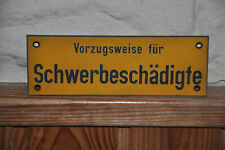 Altes schild eisenbahn gebraucht kaufen  Limbach-Oberfrohna