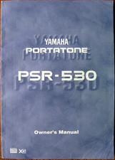 Yamaha PSR-530 Portatone Teclado Eletrônico Livro Manual do Proprietário Original, Japão comprar usado  Enviando para Brazil