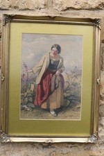 Antique watercolour henry for sale  LINCOLN