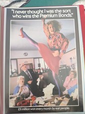 Premium bonds advertising for sale  ST. AUSTELL