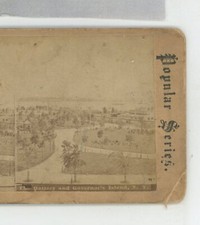 Battery & Governor's Island NY New York Stereoview comprar usado  Enviando para Brazil