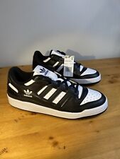 Tênis Adidas Originals Forum Couro Baixo Core Preto/Branco HQ1494 Masculino Tamanho 11, usado comprar usado  Enviando para Brazil