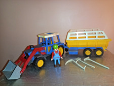 Playmobil tracteur remorque d'occasion  France