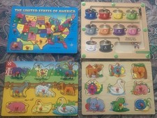Wooden puzzles lot for sale  Watsonville