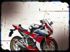 Metal sign motorbike for sale  UK