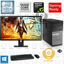 Pacote de monitor Fortnite GTA para jogos PC desktop quad core i5 750TI 8GB comprar usado  Enviando para Brazil