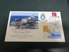 (1506 11-4-2025 - Capa marinha RAN - HMAS Stuart FFH 153 to Op Catalyst comprar usado  Enviando para Brazil