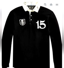 Camisa polo Ralph Lauren Boat House preta rugby esportista caveira patchwork comprar usado  Enviando para Brazil