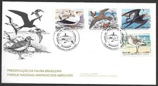 Aves marinhas Abrolhos 1985 FDC, usado comprar usado  Brasil 