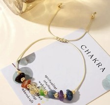 Chakra bracelet adjustable for sale  LONDON