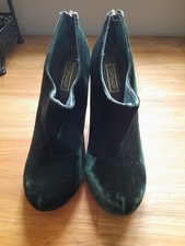 Emerald green velvet for sale  BEDFORD