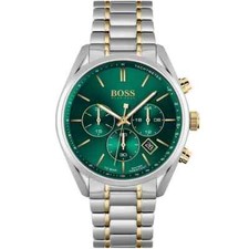 Relógio masculino Hugo Boss Champion HB1513878 mostrador verde 44mm comprar usado  Enviando para Brazil