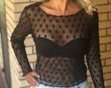 Maglia donna pizzo usato  Milano