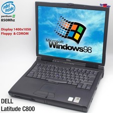 Usado, Dell Latitude C800 Notebook Laptop Windows 98 Parallelo Port Pentium 3 1400x1050 comprar usado Usado, Dell Latitude C800 Notebook Laptop Windows 98 Parallelo Port Pentium 3 1400x1050 comprar usado  Enviando para Brazil