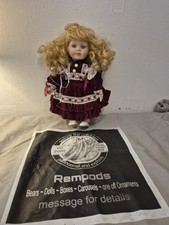 Vintage porcelain doll for sale  CHESTERFIELD