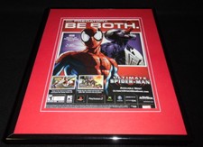 Ultimate Spider-Man 2005 PS2 XBox 11x14 emoldurado anúncio ORIGINAL  comprar usado  Enviando para Brazil