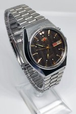 ⌚Relógio masculino vintage original ORIENT automático dia e data três estrelas⌚ comprar usado  Enviando para Brazil