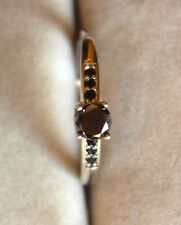 Moissanite noire bague d'occasion  Villars-les-Dombes