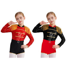 Fantasia infantil meninas circo mestre anel musical franja tema Halloween carnaval comprar usado  Enviando para Brazil
