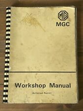Mgc workshop manual for sale  BERKHAMSTED