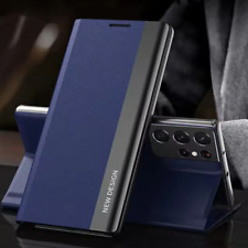 Capa flip de couro luxuosa para telefone Samsung Galaxy - Capa suporte comprar usado  Enviando para Brazil