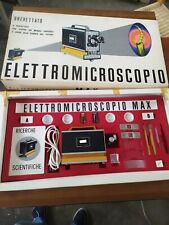 Vintage gioco elettromicroscop usato  Borgaro Torinese